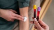 Nurse drawing blood from a patient for comprehensive blood testing at Boost Health Clinic